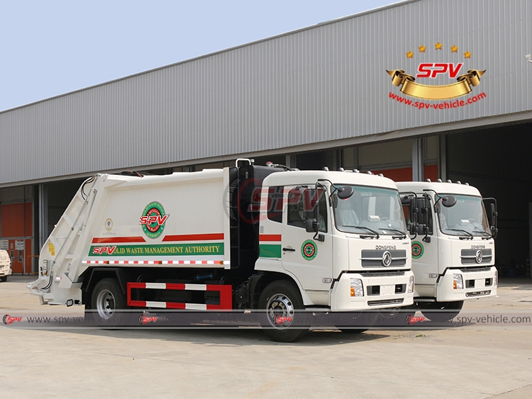 12 CBM Garbage Compactor Truck Dongfeng 2 - RF